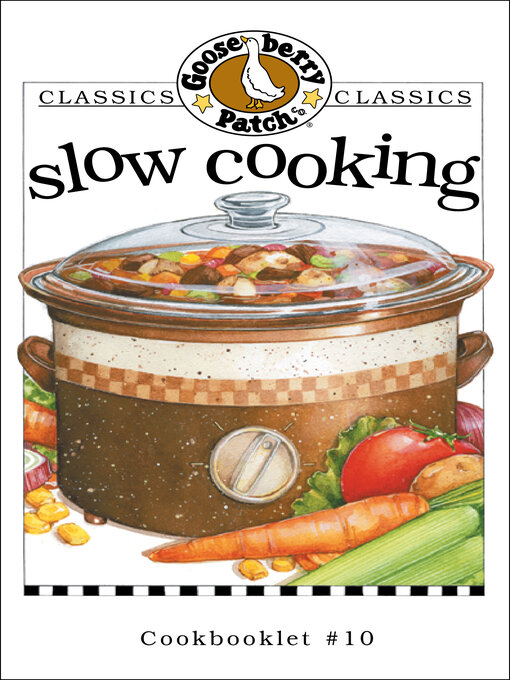 Title details for Slow Cooking Cookbook by Gooseberry Patch - Wait list